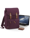 Vintage Laptop Backpack Rucksack / BagBase BG613