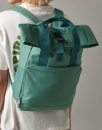 Recycled Twin Handle Roll-Top Backpack / BagBase BG118