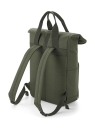 Recycled Twin Handle Roll-Top Backpack / BagBase BG118