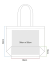 Felt Shopper Filz Tasche / BagBase BG721