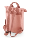 Recycled Mini Twin Handle Roll-Top Backpack / BagBase BG118S