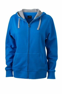 Ladies Lifestyle Zip-Hoody / James Nicholson JN962