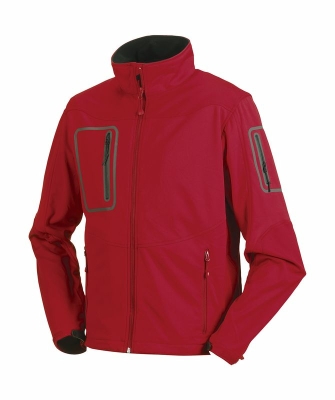 Herren Sports Soft Shell Jacke / Russell Europe 520M L Classic Red