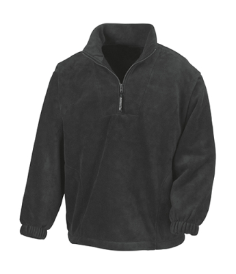 Damen, Herren 1/4 Zip Fleece Pullover - Result R33