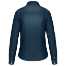 Denim Damen Jeans Bluse Hemd LA / Kariban K518