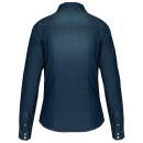 Denim Damen Jeans Bluse Hemd LA / Kariban K518