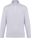 Uni Sweater mit 1/4 Zip Troyer / Kariban K478