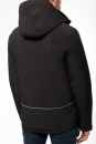Herrenparka Softshell wattiert mit Kapuzt / Kariban K650