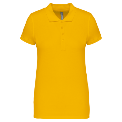 Einzelstücke Damen Kurzarm-Poloshirt- Baumwollpiqué / Kariban K255