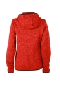 Ladies Knitted Fleece Hoody / James Nicholson JN588