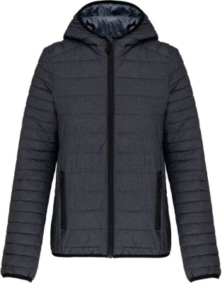 Leichte Damen Kapuzen Steppjacke / Kariban K6111