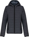 Leichte Damen Kapuzen Steppjacke / Kariban K6111