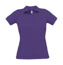 Damen Poloshirt / B&C Safran Pure Woman pw455 L Purple