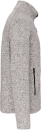 Herren Melange Strickfleece Jacke / Kariban K9106