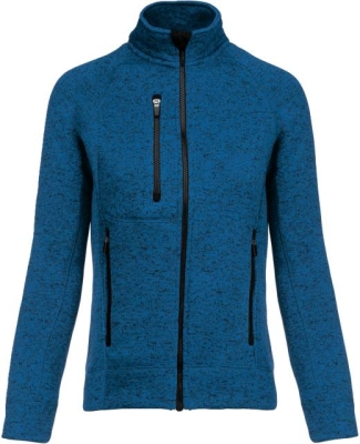 Damen Melange Strickfleece Jacke / Kariban K9107