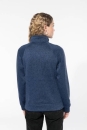 Damen Melange Strickfleece Jacke / Kariban K9107