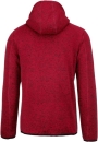 Herren Melange Kapuzen Strickfleece Jacke / Proact PA365