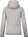 Damen Melange Kapuzen Strickfleece Jacke / Proact PA366