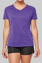 Damen V-Ausschnitt Sport Shirt / Proact PA477