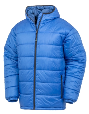 Recycled Hooded Padded Parka / Result R910X