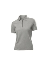 Damen Poloshirt / Stedman / ST3100 S Heather Grey