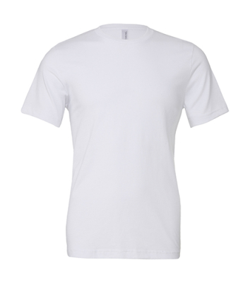 Damen, Herren Shirt, The Perfect Tee / Bella 3001 M White