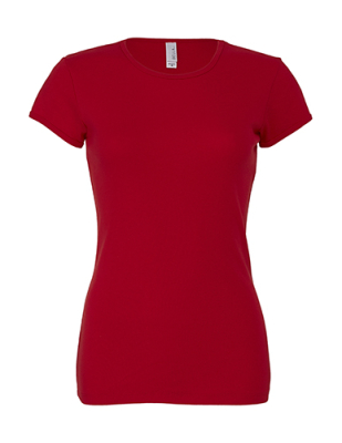 Damen T Shirt Rundhals / Bella 1001 M Cardinal