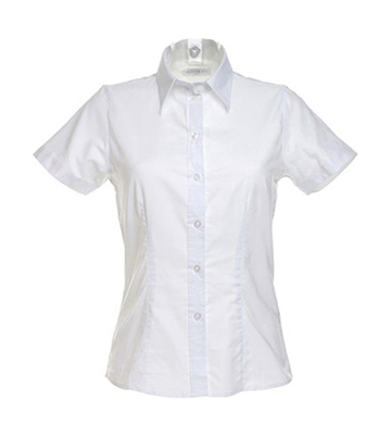 Damen Oxford Bluse / Kustom Kit KK360 L White