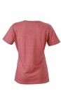 Damen Melange T-Shirt bis Gr.2XL / James Nicholson JN973