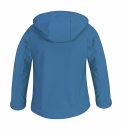 Kinder Kaupzen Softshelljacke / Kids Hooded Softshell B&C JK969