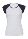 Damen Top Shirt / Bella 2020 M White/Black