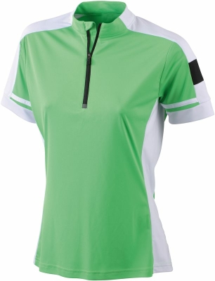 Ladies Bike-T Half Zip / James & Nicholson JN451