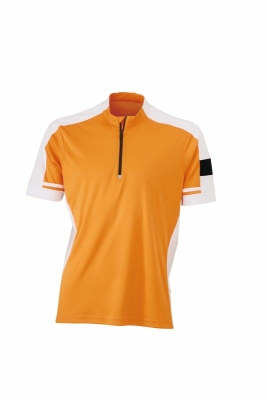 Mens Bike-T Half Zip / James & Nicholson JN452