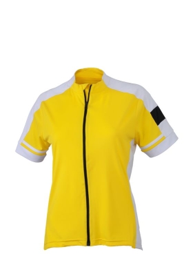 Bike-Shirt Fullzip Cooldry / James & Nicholson JN453