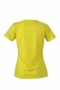 Damen Rundhals-T-Shirt Baumwolle bis Gr.2XL / James &amp; Nicholson JN971