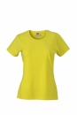 Damen Rundhals-T-Shirt Baumwolle bis Gr.2XL / James &...