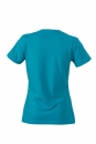 Damen Shirt Baumwolle V-Ausschnitt bis Gr.2XL / James & Nicholson JN972