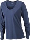 Damen LA Shirts Elastic Rundhals bis Gr.2XL / James & Nicholson JN927