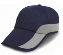 Basecap mit Tasche - Caps / Result Caps RC057X One Size Navy/Silver Grey