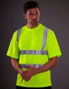 Sicherheits T-Shirt bis Gr.3XL / Yoko HVJ410 XL Hi Vis Yellow