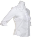 Womens Tailored Fit Continental Blouse 3/4 / Kustom Kit KK715