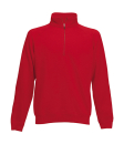 Premium Zip Neck Sweat / Fruit of the Loom 62-032-0