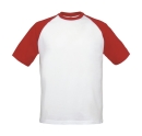 Herren T-Shirt Baseball bis Gr.2XL / B&C Base-Ball TU020