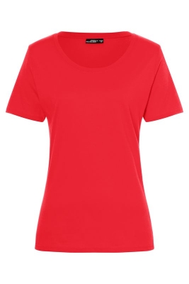 Ladies Basic-T / James & Nicholson JN901 S-Tomato
