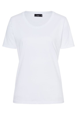 Ladies Basic-T / James & Nicholson JN901 L-White