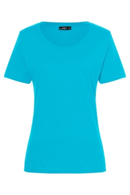 Ladies Basic-T / James & Nicholson JN901 2XL-Turquoise