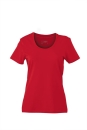 Ladies Stretch Round-T / James Nicholson JN926 2XL-Red