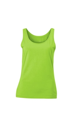Ladies Elastic Top / James & Nicholson JN970 S-Lime Green