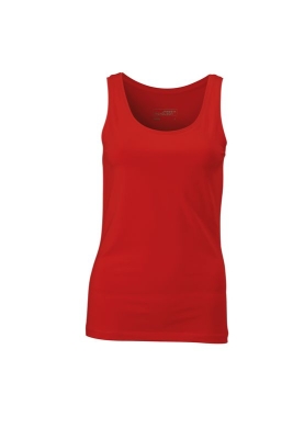 Ladies Elastic Top / James & Nicholson JN970 L-Tomato