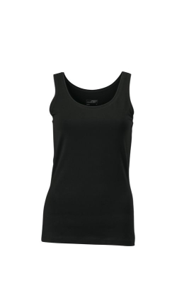 Ladies Elastic Top / James & Nicholson JN970 2XL-Black